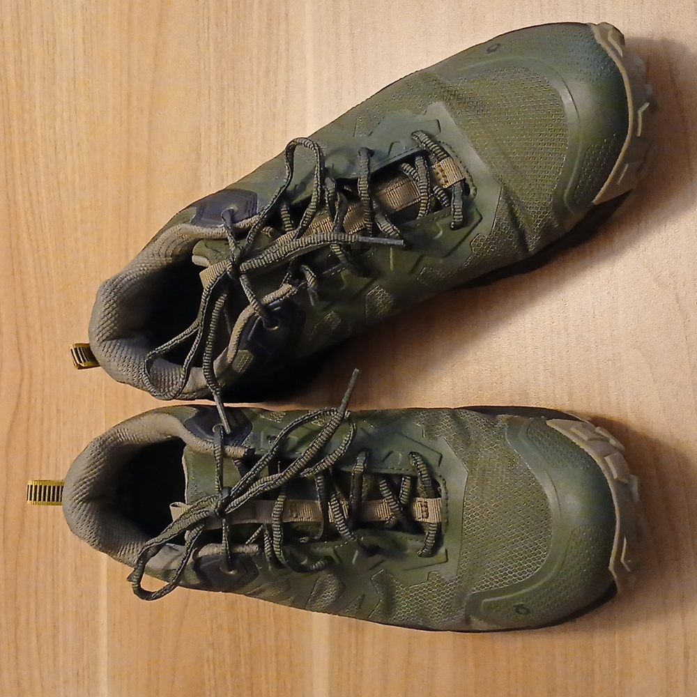 OBOZ "Katabatic" Low Hiking Shoes in Size 9.5 (Evergreen)